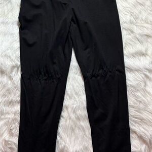 Ashley Stewart Black Straight Leg Pants